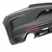 Pare choc arrière look R avec PDC pour Volkswagen Scirocco 14-17