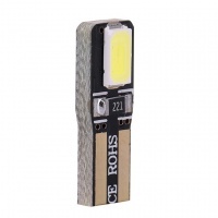 T5-LED-Glühbirne 2 SMD 5730 Canbus – Sockel W1.2 W – Weiß