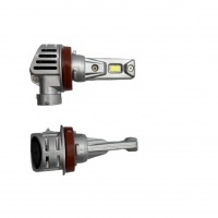 2 Ampoules LED H8 H9 H11 AllinOne 9000lumens 6000K - Blanc Pur