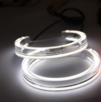 4 Angel eyes cristal LED 3D BMW E36 E38 E39 et E46 avec xénon