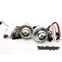 Pack Ampoule LED 64Watts anneaux angel eyes BMW E60 E61- Blanc