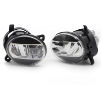 Antibrouillards LED AUDI A4 07-11 A6 08-11 Q5 8R - Noir Chrome