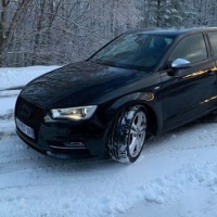 Grille calandre Audi A3 8V - look RS3 - Noir