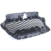 Grille calandre Audi A3 8V - 17-20 - look RS3 - Noir Argent - PDC et Sans
