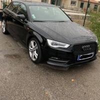 Grille calandre Audi A3 8V - look RS3 - Noir
