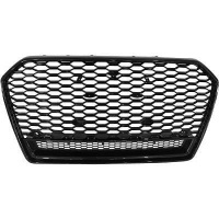 Grille calandre Audi A6 C7 phase 2 15-18 - Noir  - look RS6 quattro