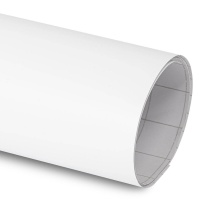 Film covering Premium Matt blanc mat 152 cm anti-bulles vendu au mètre