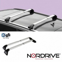 NORDRIVE Barres de toit SNAP Alu BMW serie 5 E61