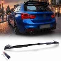 Becquet spoiler de toit - BMW Serie 1 F20 F21 LCI 15-19 - noir brillant