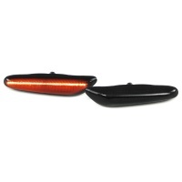Clignotants repetiteurs LED dynamiques BMW E81 E87 E82 E88 E84 E90 E92 E93 - Noir fume