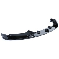 Spoiler lame de pare choc - BMW Serie 5 G30 G31 16-20 - look mperf - noir brillant