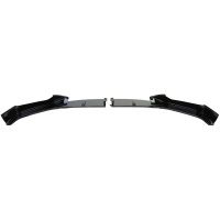 Spoiler lame de pare choc - BMW Serie 5 G30 G31 16-20 - look mperf - noir brillant