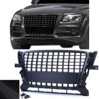 Grille calandre Audi Q5 - look S phase 1 - Noir Mat - PDC