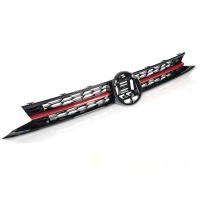 Grille calandre VW Polo 6 (AW) 18-20 - look GTI - Noir