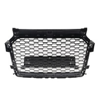 Grille calandre Audi A1 8X 15-18 - Nid d'abeille RS1 - Noir