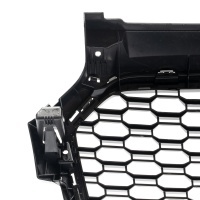 Grille calandre Audi A1 8X 15-18 - Nid d'abeille RS1 - Noir
