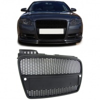 Grille calandre Audi A4 B7 04-08 - noir - look RS4 - PDC