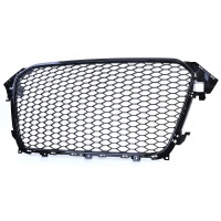 Grille calandre Audi A4 B8 8K facelift 11-15 - Noir brillant - look RS4