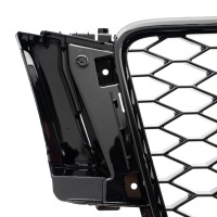Grille calandre Audi A5 07-11 - look RS5 - Noir Laqué PDC