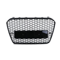 Grille calandre Audi A5 8T 11-17 - look RS5 - Noir Laqué