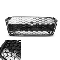 Grille calandre Audi A5 facelift 19-23 - look RS5 - Noir - PDC