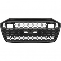 Grille calandre Audi A6 C8 18-22 - Noir brillant  - look RS6