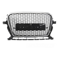 Calandre avant look RS noir brillant / chrome avec PDC pour Audi Q5 8R 12-16