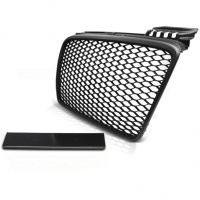 Grille calandre Audi A4 B7 04-08 - noir mat - look RS4