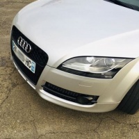 Grille calandre Audi TT 8J - look RS 06-14  - Noir Mat