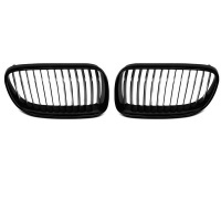 Grilles calandre BMW Serie 3 E92 E93 07-10 - Noir brillant