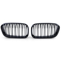 Grilles calandres BMW Serie 1 F20 F21 LCI 15-18 - Noir Brillant