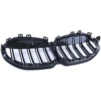 Grille calandre BMW Serie 1 F40 19-23 - look M - Noir Brillant