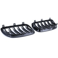 Grilles calandre BMW X3 (E83) 06-11 - Noir look M 6 lames