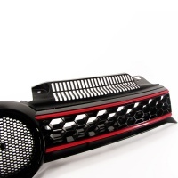 Grille calandre VW Golf 6 (VI) - look GTI - Noir