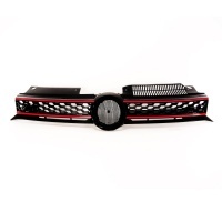 Grille calandre VW Golf 6 (VI) - look GTI - Noir