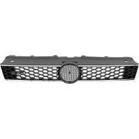 Grille calandre VW Polo (6R 6C) 09-17 - look GTD - Noir Mat