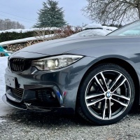 Grilles calandre BMW Serie 3 F30 F31 11-18 look M3 - Noir Brillant