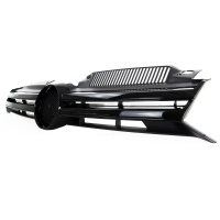 Grille calandre VW Golf 6 (VI) - look R - FullBlack - Noir
