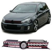 Grille calandre VW Golf 6 (VI) - look GTI - Noir