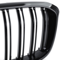 Grilles calandre BMW X3 G01 X4 G02 17+ - Noir brillant - look Mperf