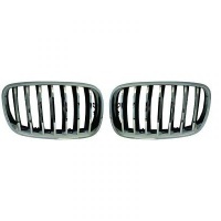Grilles calandre BMW X5 E70 - X6 E71 07-13 - Noir Chrome