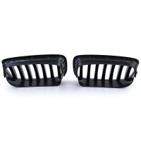 Grilles calandre BMW X5 E70 - X6 E71 07-13 mperf - Noir Mat