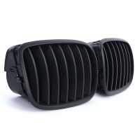 Grilles calandre BMW X5 E70 - X6 E71 07-13 mperf - Noir Mat