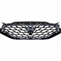 Calandre avant look Cupra noir sans contour pour Seat Leon IV KL 21-