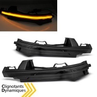 2 Clignotants retro dynamiques LED Audi Q7 15-18 - Noir