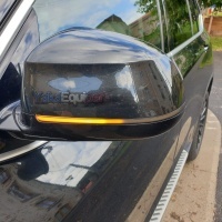 2 Clignotants retro dynamiques LED BMW X3 X4 X5 X6 - Noir