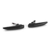 Clignotants repetiteurs LED dynamiques BMW Serie 7 E65 E66 E67 - Noir fume