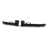 2 Clignotants retro dynamiques LED Peugeot 308 II - Noir