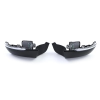 2 Clignotants retro dynamiques LED VW Polo 6R 6C - Noir