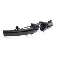 2 Clignotants retro dynamiques LED Renault Megane 4 - Noir